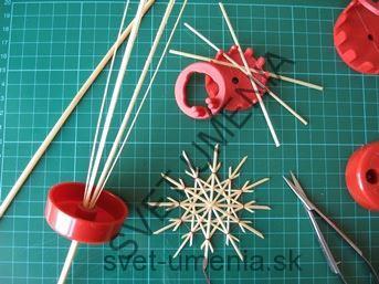 EFCO Šablóna na vytvorenie slamenej hviezdy univerzálnej, pr. 10cm