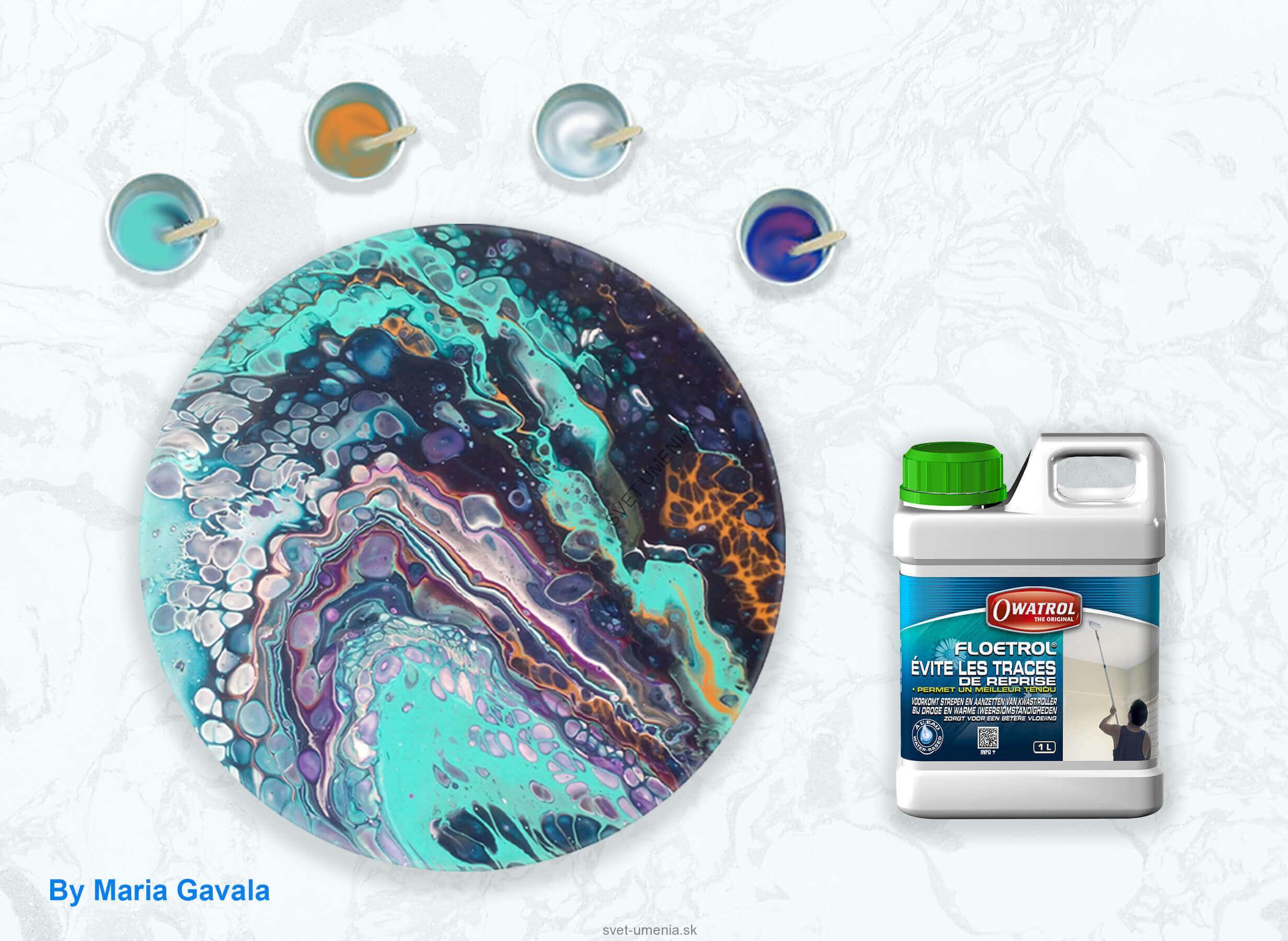 Kondicionér na akrylové farby FLOETROL - 2,5 litra 