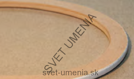 Oválne maliarske plátno priemer 40x50cm