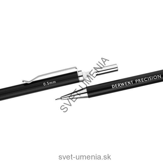 Presná mechanická ceruzka DERWENT na kreslenie, 0,7mm