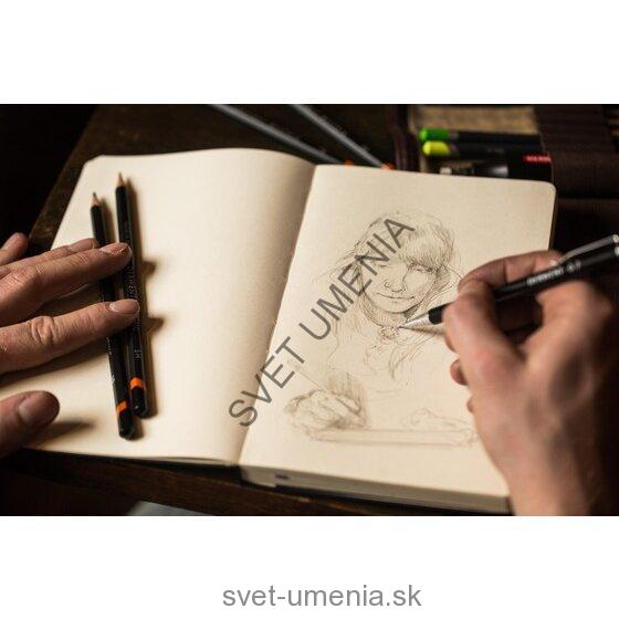 Náhradné náplne do mechanickej ceruzky DERWENT na kreslenie, 0,5mm, 30ks