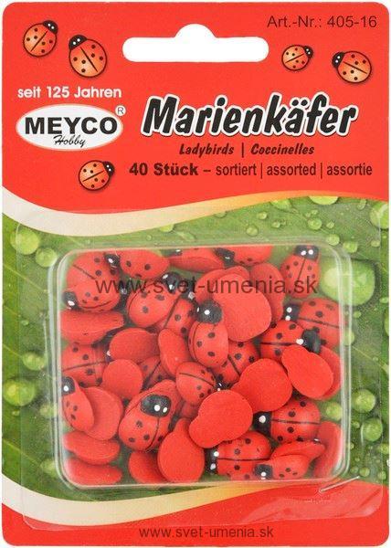 Gombíky Meyco, mix veľkostí, 50ks