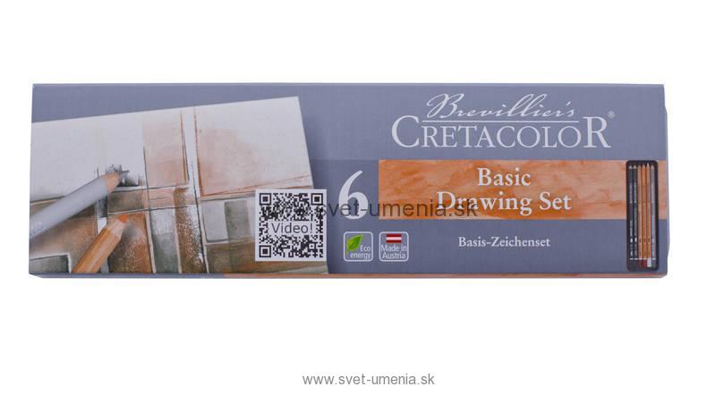 Sada grafitových ceruziek CRETACOLOR, 24ks