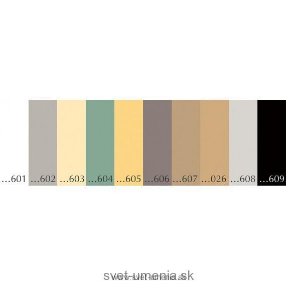 Papier 50x70cm na pastel Velour Hahnemuhle - svetlá šedá