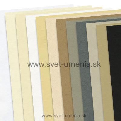 Skicár 30 x 40cm na pastel Ingres Hahnemuhle - biely papier, lepená väzba, 100g/m2, 20 listov