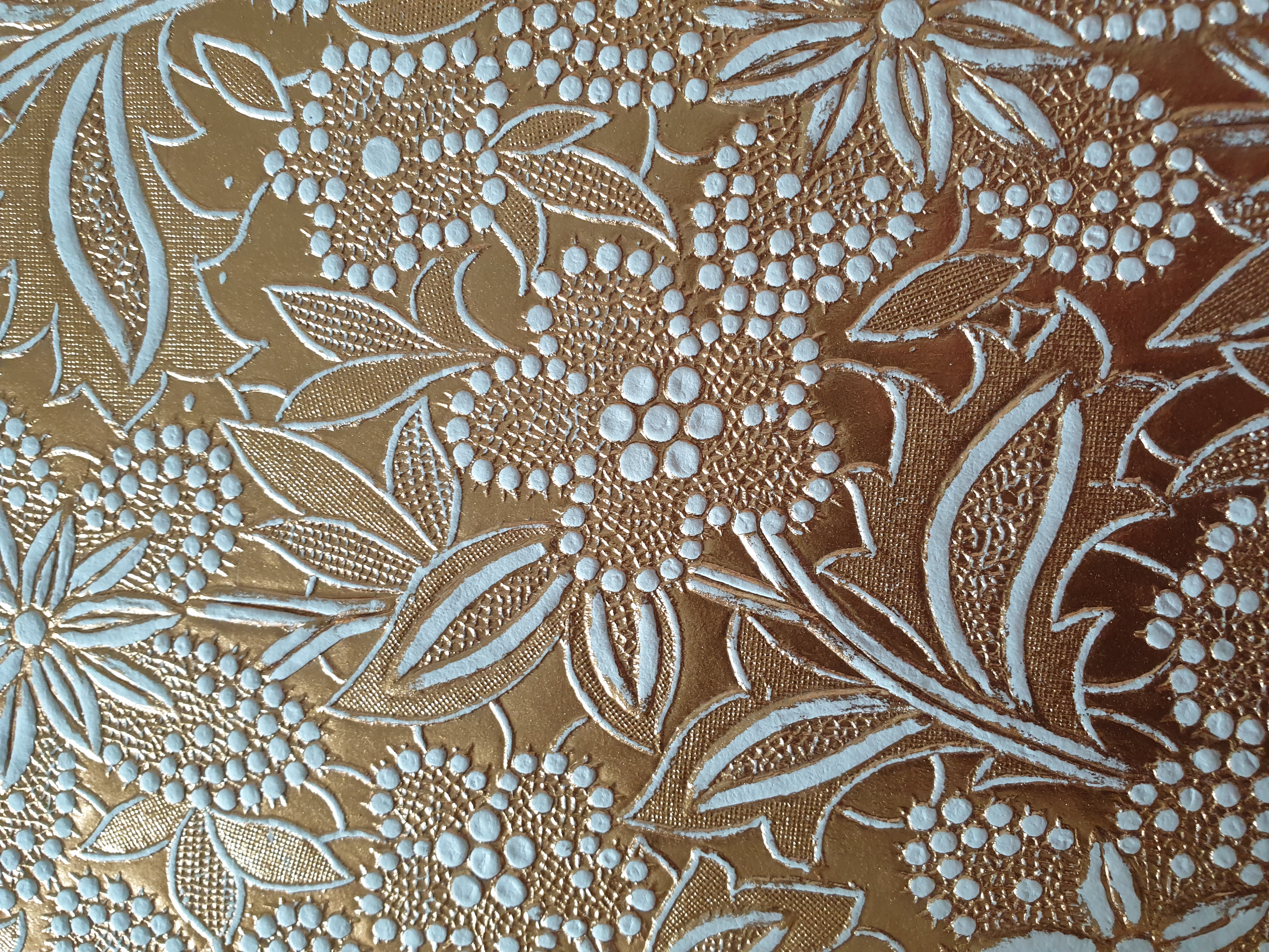 Dekoračný ručne vyrábaný papier, A4, 5ks