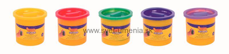 Mäkká modelovacia hmota JOVI pre deti, 6x460g