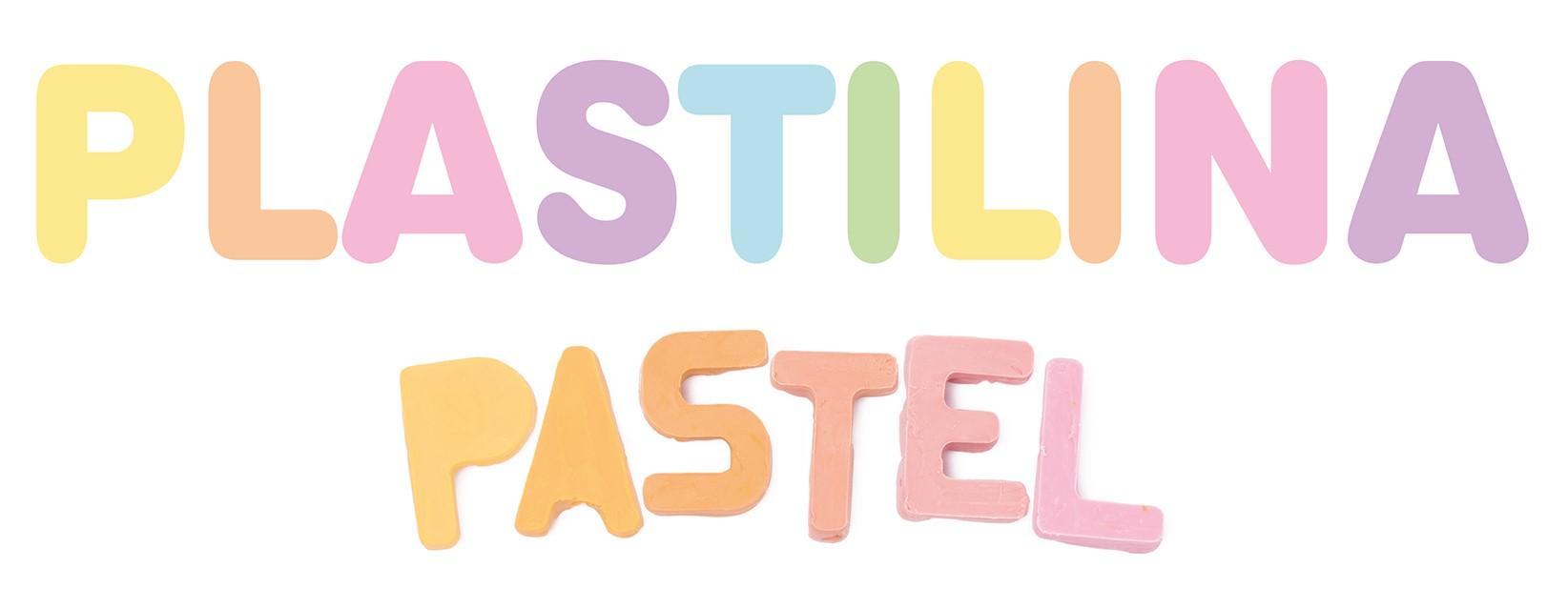 Plastelína JOVI - pastelové farby, 6x50g