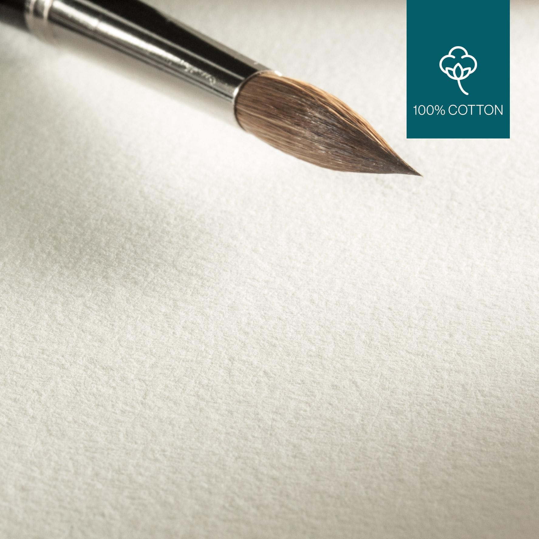 Akvarelový skicár A4 s tvrdým obalom Hahnemühle, 250g/m2, portrét, 30 listov