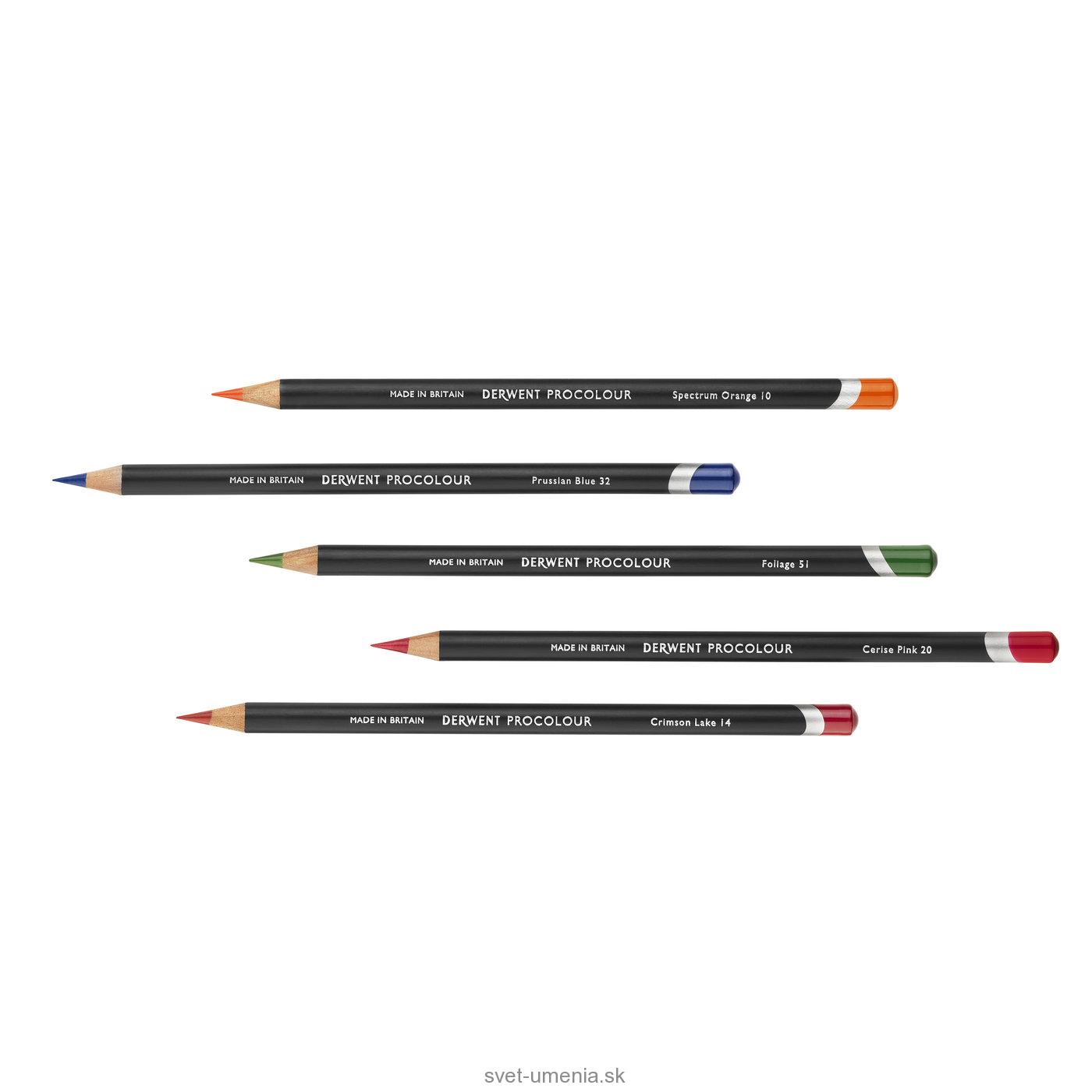 Sada 24 PROCOLOUR farebných ceruziek DERWENT