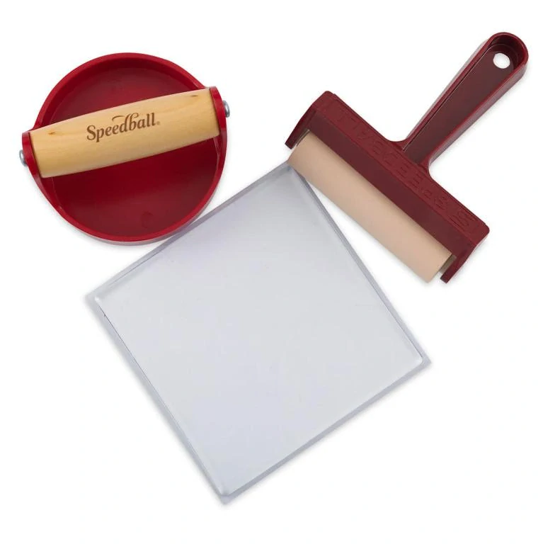 Súprava pomôcok pre monotyp Gél Plate Speedball