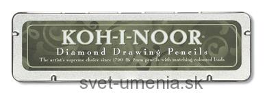 Sada 6 mechanických ceruziek KOH-I-NOOR, priemer tuhy 2mm