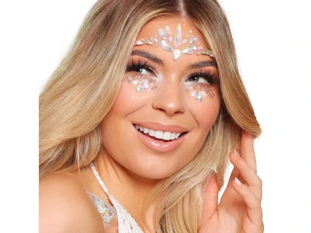 Dekoračné šperky na tvár PAINT GLOW - Unicorn Horn