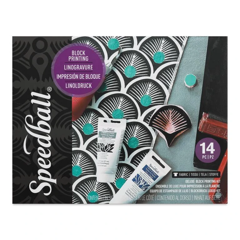 Kompletná súprava pre linoryt Speedball Deluxe