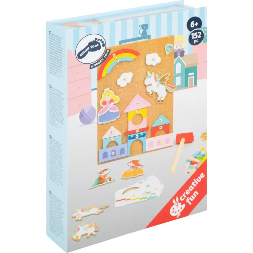 Small Foot by Legler Hra s kladivkom Jednorožec