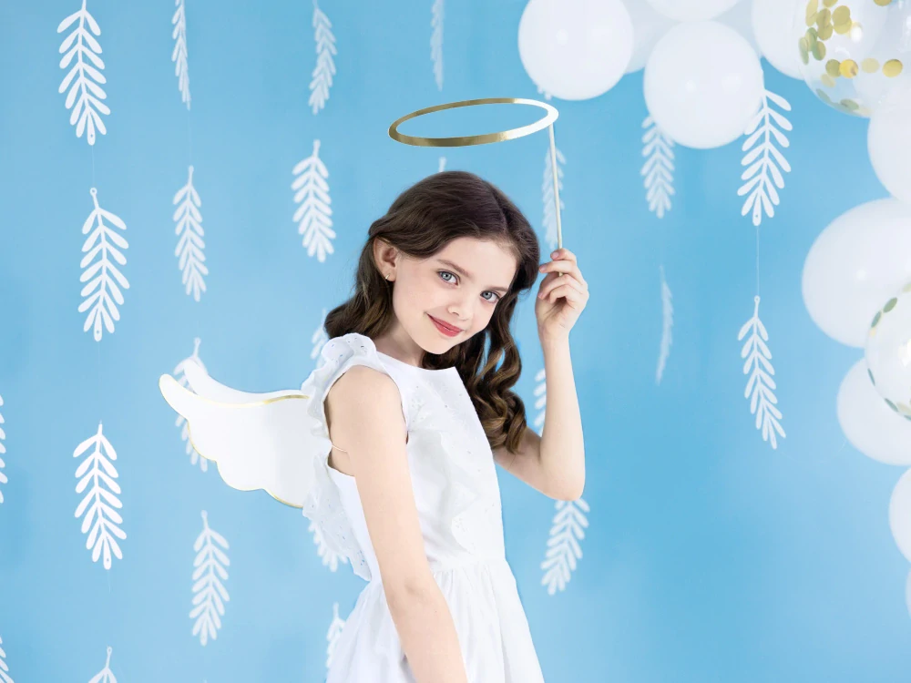 Girlanda z papiera - perie, dekorácia, 1,8m