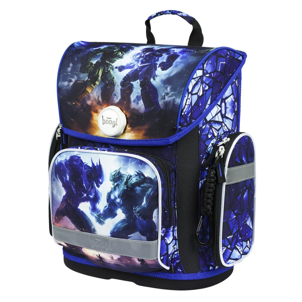 Školská aktovka Ergo Roboty BAAGL