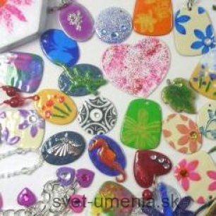 EFCOLOR smaltovací púder -10ml, rôzne odtiene