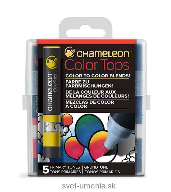 Sada tónovacích nadstavcov CHAMELEON 5ks Primary tones