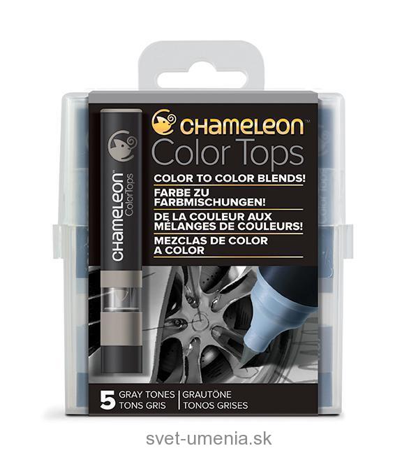 Sada tónovacích nadstavcov CHAMELEON 5ks Grey tones