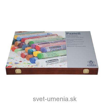 Sada suchých pastelov SCHMINCKE v drevenom kufríku, 60ks 