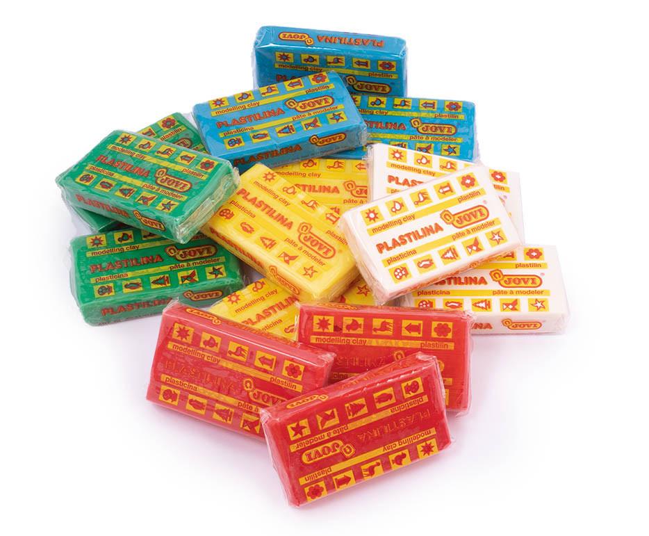 Plastelína JOVI, 5 farieb - 30x50g