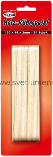  Špacthle z preglejky MEYCO, 150x19x2,00mm, 24ks