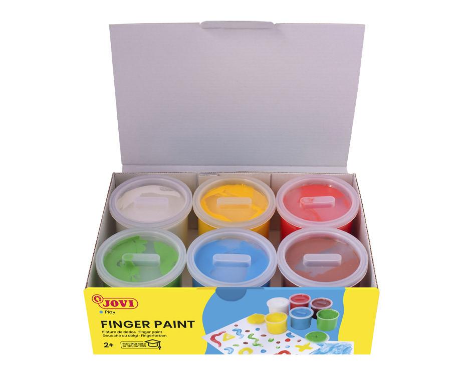 Prstové farby 6x125ml JOVI