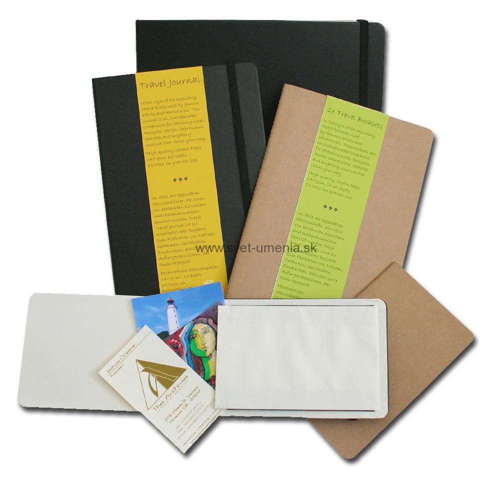 Skicár 9 x 14cm Hahnemühle, knižná väzba, 140g/m2, 62 listov