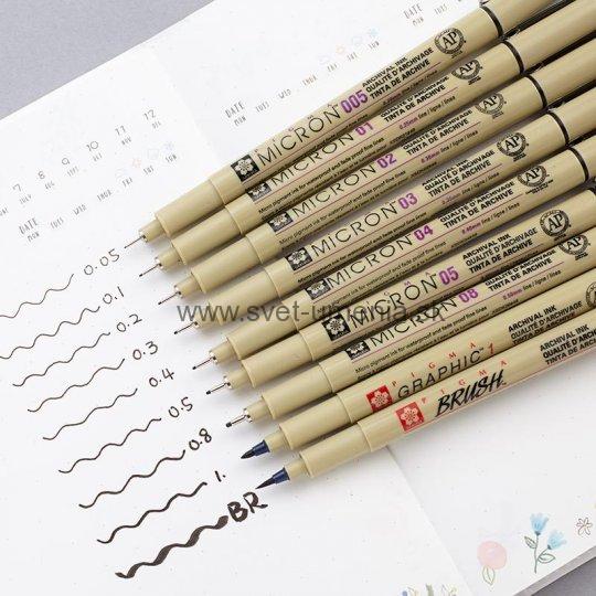 Sada 3 technických fixiek Pigma Micron