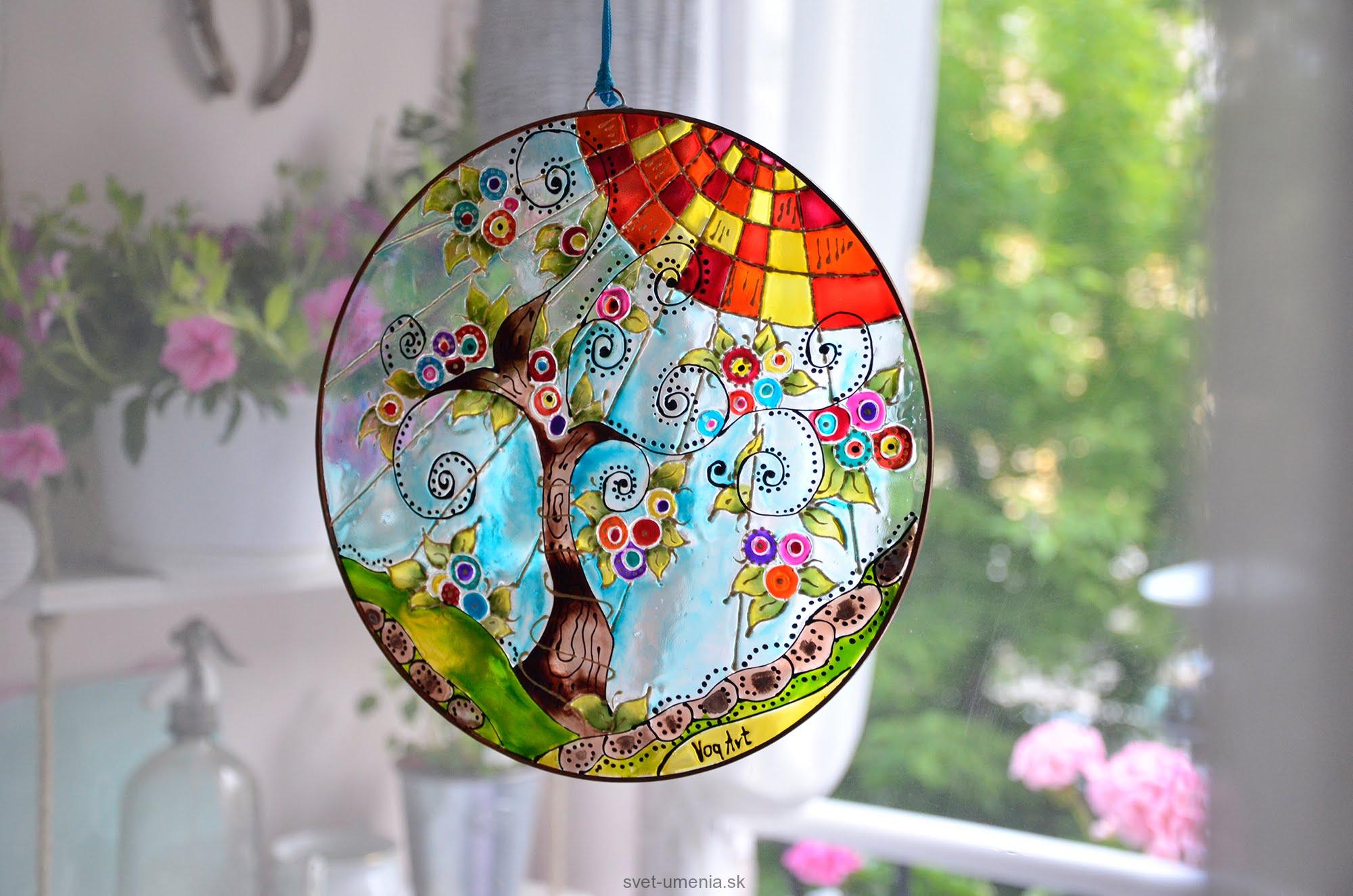 Pébéo Vitrea 160 na sklo - Lesklé - Amaranthine