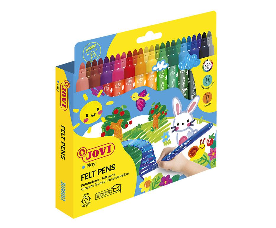 Fixky JOVI MAXI pre deti - hrubé, 24ks