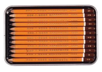 Sada 12 MINI grafitových ceruziek KOH-I-NOOR