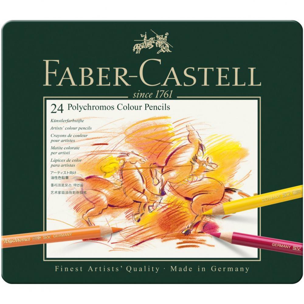 Pastelky Polychromos 24ks