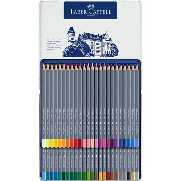 Pastelky Goldfaber Aqua set-plech 48 farebné