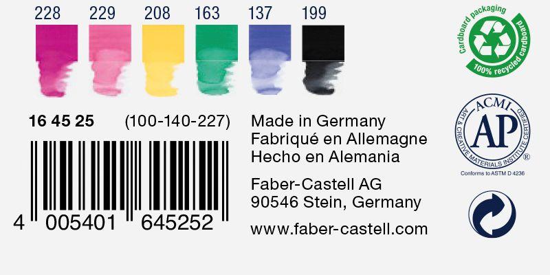 Popisovače Goldfaber Aqua Dual set 6 farebné Graffiti