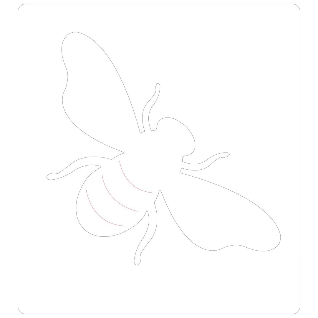 Sizzix Vyrezávacia šablona Bigz - Včelia královna