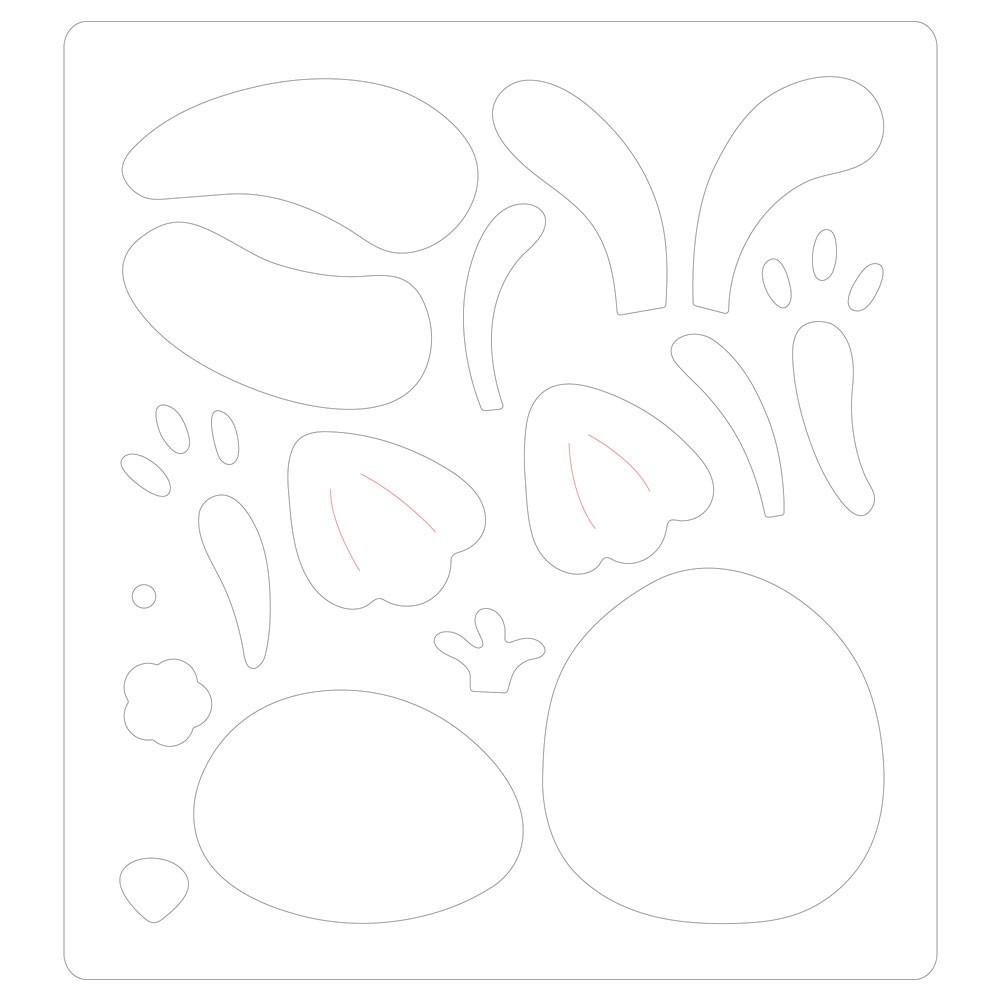 SIZZIX Vyrezávacia šablóna Bigz - Zajačik a kuriatko