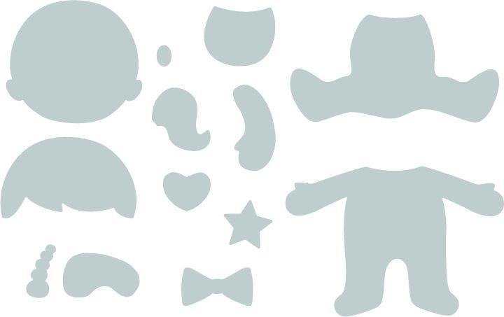 SIZZIX Vyrezávacie šablóny Bigz L - Bábätká