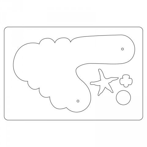 SIZZIX Vyrezávacia šablóna Bigz L - veterník