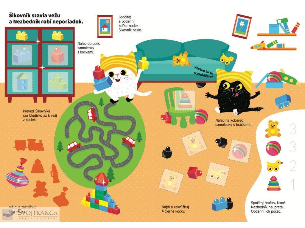 Poďme si upratať hračky! Šikovník a Nezbedník