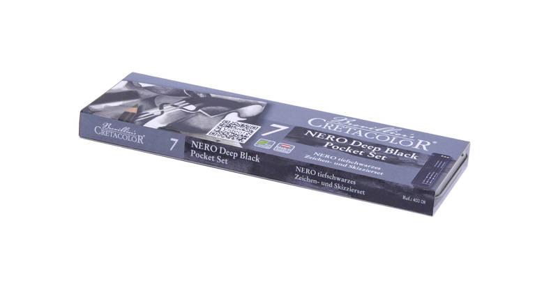 Sada na kreslenie Nero Pocket CRETACOLOR, 7ks