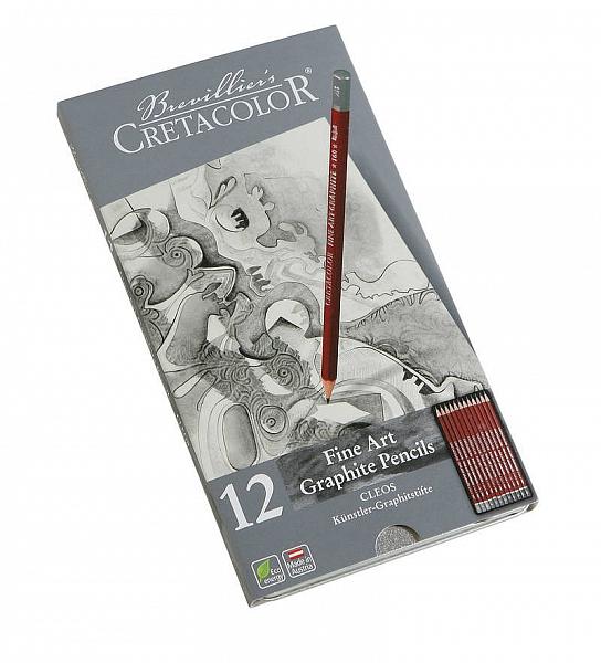 Sada grafitových ceruziek CRETACOLOR, 12ks