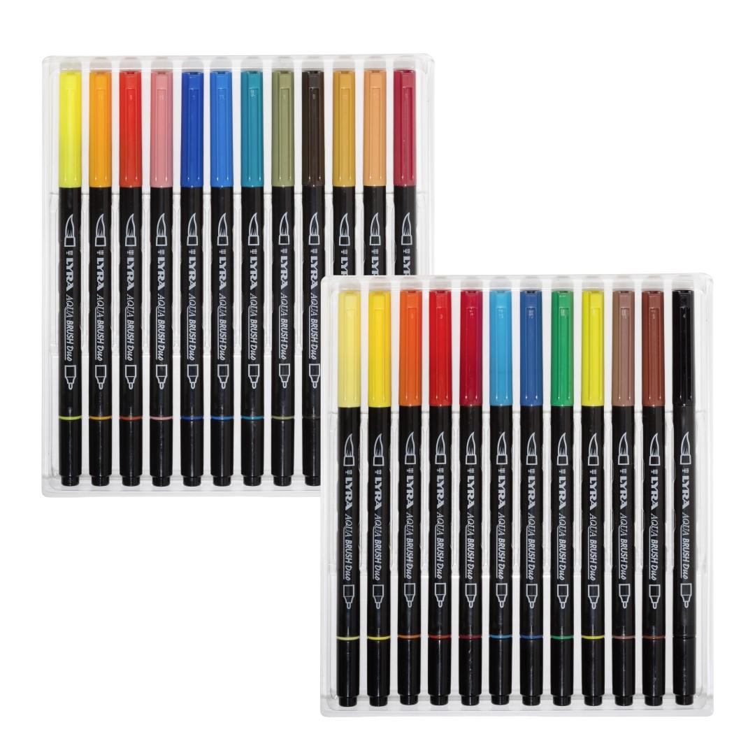 Lyra Aqua Brush Duo sada v papierovej krabičke 24ks