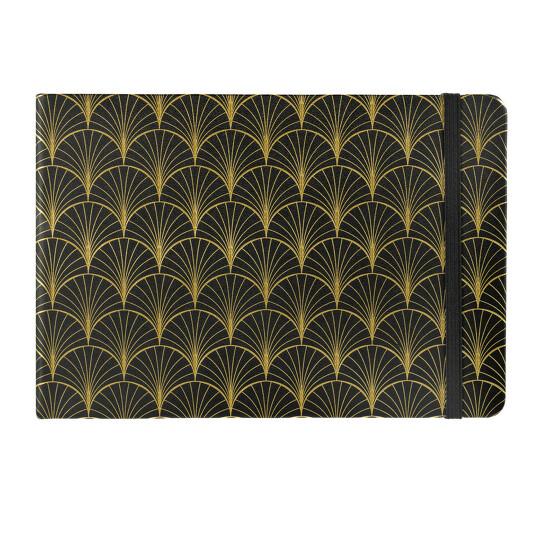 Skicár 15 x 21cm Art Creation v ArtDeco pevnej väzbe, 140g/m2, 80 listov 