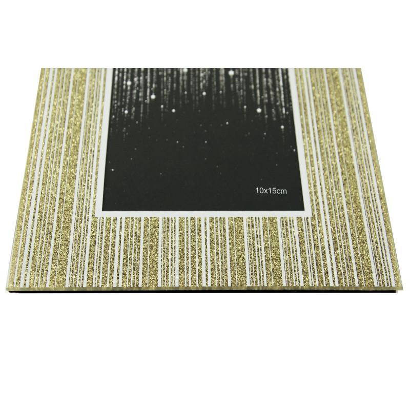 Fotorám sklenený pre foto 10x15cm