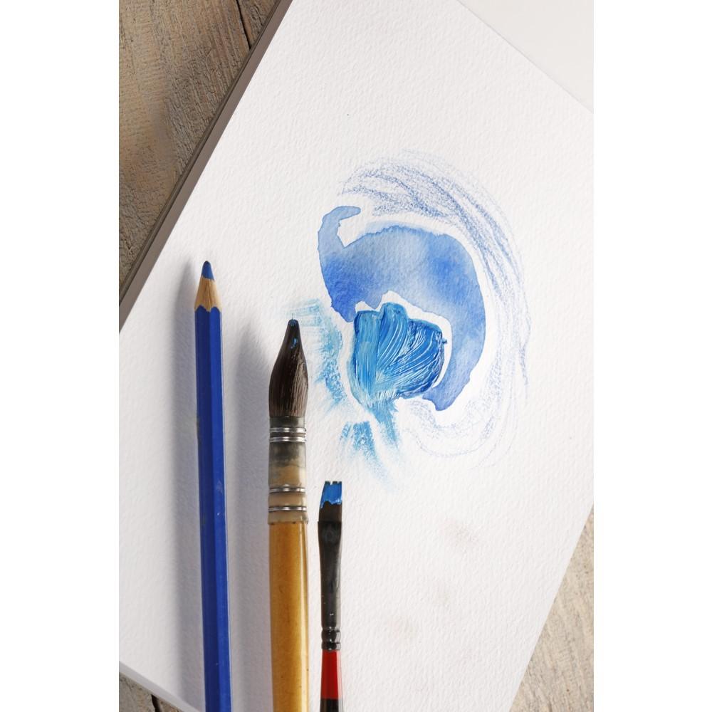 Skicár A4 Paint'On mix-media CLAIREFONTAINE - biele listy, lepená väzba, 250g/m2, 20 listov