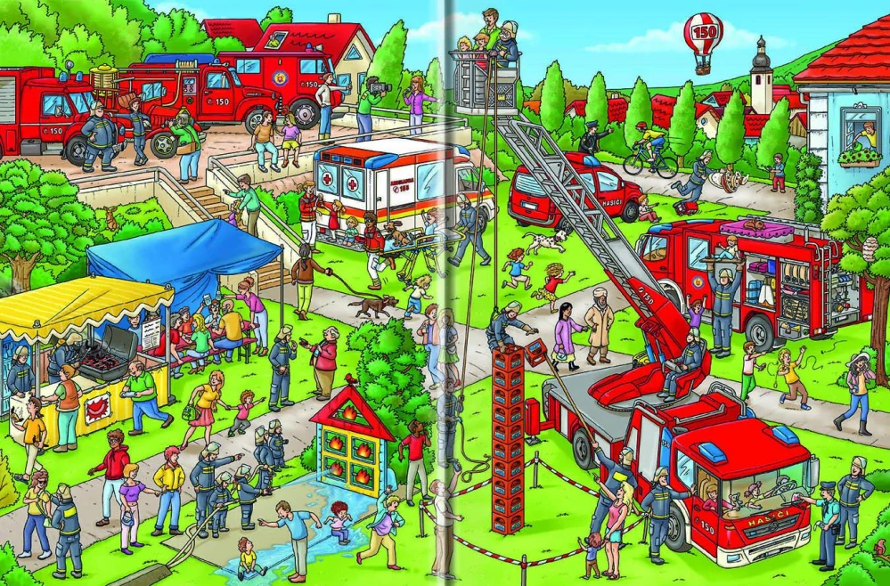 Veľká knižka HASIČI pre malých rozprávačov