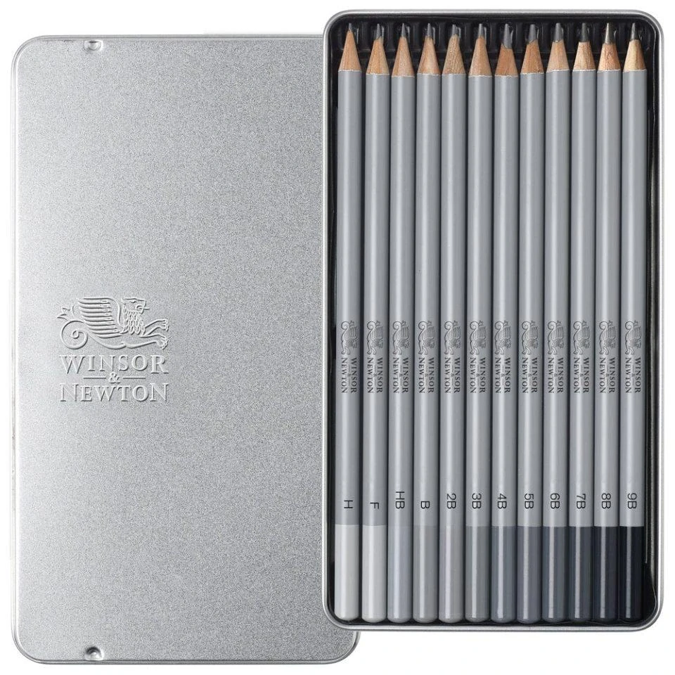 Sada 12 grafitových ceruziek WN Soft Pencils
