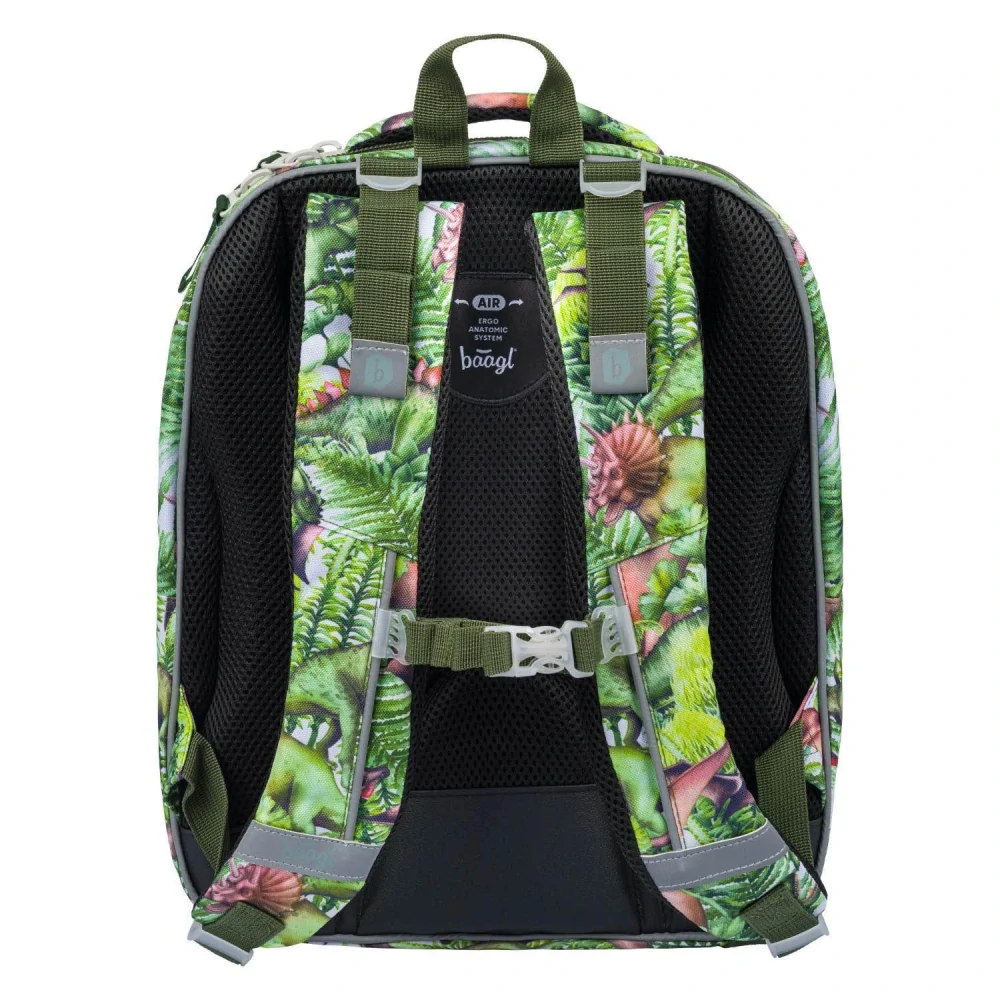 BAAGL Školská aktovka Shelly Dinosaurus